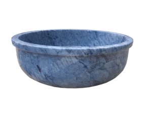 Vasque Pierre Bleue Turque Modèle Bol Encastrér