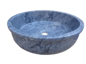 Vasque Pierre Bleue Turque Modèle Bol Encastrér