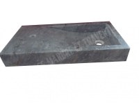 Pierre Bleue Turque Evier 100x50 cm