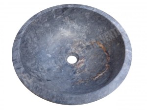 Pierre Bleue Turque Vasque Modèle Petit Bol Hauteur : 15 cm Qualité : Rustique Diamètr...