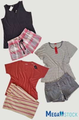 Pyjamas pour femmes, mélange de marques, vente en gros
