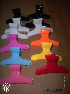 Radeon lot 600 pince crabe pour cheuveux revendeur