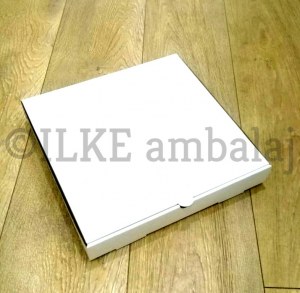 Boite à pizza Neutre Blanche- diverses tailles