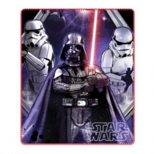 Lot 25 plaids polaires Star Wars, Minions, Avengers