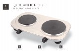 Plaque Chauffante Électrique DUO Quickchef 1500W