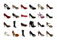 Lot chaussures de femmes, escarpins