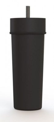 Pieds de lit en Plastique conique hauteur 140mm modifiable en 120mm