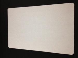 Plateau blanc OPP 335X220MM
