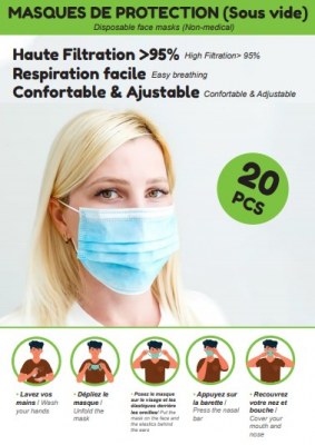 MASQUE DE PROTECTION RESPIRATOIRE