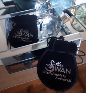 BRACELET MISS SWAN RHODIUM ET CRISTAL SWAROVSKI