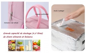 Sac istotherme pour fille ou bébé