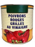 POIVRONS ROUGE GRILLES VINAIGRES 3/1