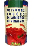 Lot de Poivron Rouge Lanières Vinaigres 5/1
