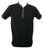 Polo Noir Homme New design