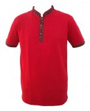 Polo Rouge Homme New Design