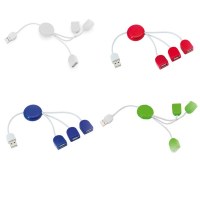 Répartiteur USB "Pod" - Objet publicitaire AVEC ou SANS logo - Cadeau client - Gift -...