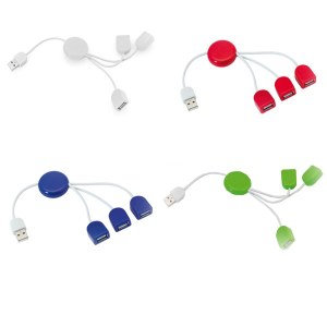 Répartiteur USB "Pod" - Objet publicitaire AVEC ou SANS logo - Cadeau client - Gift -...