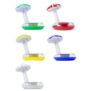 Porte Boisson Gonflable "Rechel" en PVC - Objet publicitaire AVEC ou SANS logo - Cadeau...