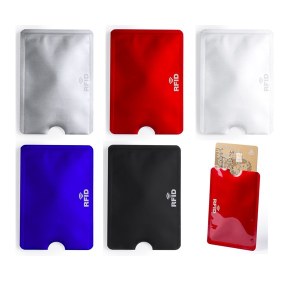 Porte-Cartes "Becam" en Aluminium - Objet publicitaire AVEC ou SANS logo - Cadeau clien...