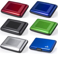 Porte-Cartes "Rainol" en Aluminium - Objet publicitaire AVEC ou SANS logo - Cadeau clie...