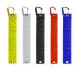 Porte-clés réfléchissant "Brux" en PVC/Aluminium - Objet publicitaire AVEC ou SANS logo...