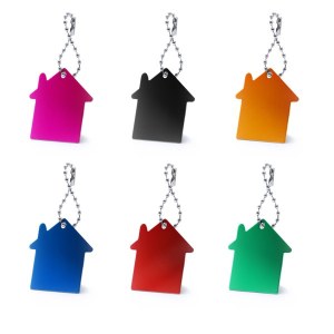 Porte-Clés "Noax" en Aluminium - Objet publicitaire AVEC ou SANS logo - Cadeau client...