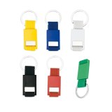 Porte-Clés Akua en Aluminium et en Polyester - Objet publicitaire AVEC ou SANS logo -...