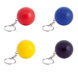 Porte-Clés Anti-Stress "Lireo" en Polyuréthane - Objet publicitaire AVEC ou SANS logo...