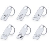 Porte-Clés "Depor" en Métal - Objet publicitaire AVEC ou SANS logo - Cadeau client - Gi...