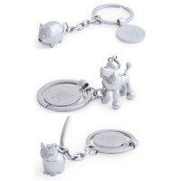 Porte-Clés Monnaie "Hoinzo" en Métal - Objet publicitaire AVEC ou SANS logo - Cadeau cl...