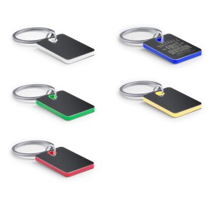 Porte-Clés "Persal" en Acier Inoxydable - Objet publicitaire AVEC ou SANS logo - Cadeau...