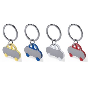 Porte-Clés Rader en Acier/Inox - Objet publicitaire AVEC ou SANS logo - Cadeau client...