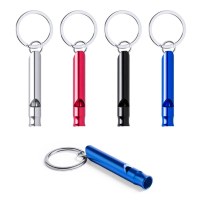 Porte-Clés Sifflet "Debrant" en Aluminium - Objet publicitaire AVEC ou SANS logo - Cade...