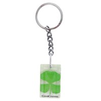 Porte-Clés Trébol avec Une feuille Trèfle Naturelle - Objet publicitaire AVEC ou SANS...