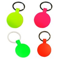 Porte-Clés "Vairel" en Métal - Objet publicitaire AVEC ou SANS logo - Cadeau client -...