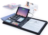 Porte-documents Power Bank Jaiden en Similicuir - Objet publicitaire AVEC ou SANS logo...