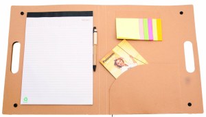 Porte-Documents "Kelem" en Carton Recyclé - Objet publicitaire AVEC ou SANS logo - Cade...