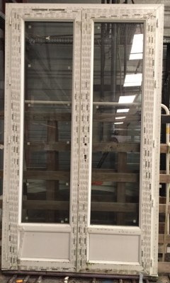 Porte fenêtre PVC blanc