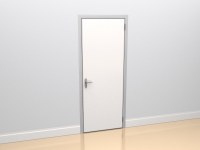 Porte de laboratoire