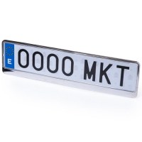 Porte Plaque d'Immatriculation Hescol - Objet publicitaire AVEC ou SANS logo - Cadeau...