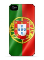 Lot 50 coques personnalisée drapeau portugal iphone 4 4S