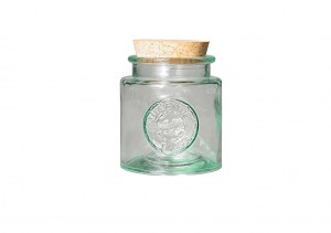 Pot/bonbonnière en verre recyclé1.5l San Miguel