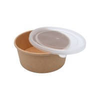 BOL ROND KRAFT 1000 ML AVEC COUVERCLE