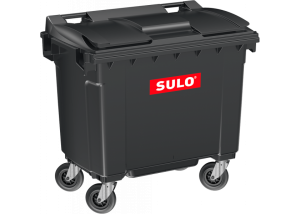 Poubelle Voirie conteneur 660 Litres