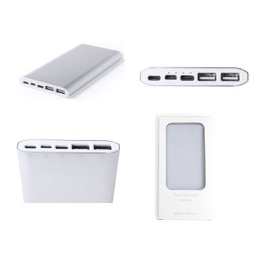 Power Bank Backers en Aluminium - Objet publicitaire AVEC ou SANS logo - Cadeau client...
