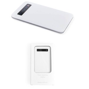 Power Bank "Osnel" en Acier Inoxydable et ABS - Objet publicitaire AVEC ou SANS logo -...
