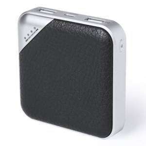 Power Bank Torlem en Similicuir - Objet publicitaire AVEC ou SANS logo - Cadeau client...