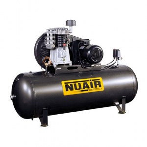 Compresseur d'air à piston marche lente réservoir de 500 litres moteur triphasé de 7,5...