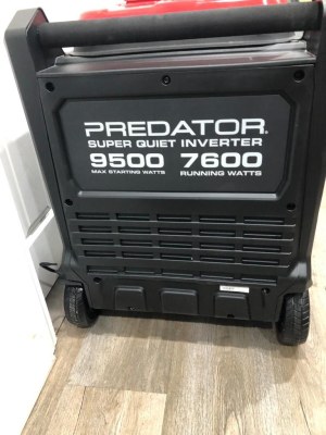 Groupe électrogène onduleur PREDATOR 9500 W ultra-silencieux – Prêt à l'expédition