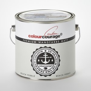 Peinture murale premium BEACH PEBBLE - Colourcourage® 2,5 litres mat